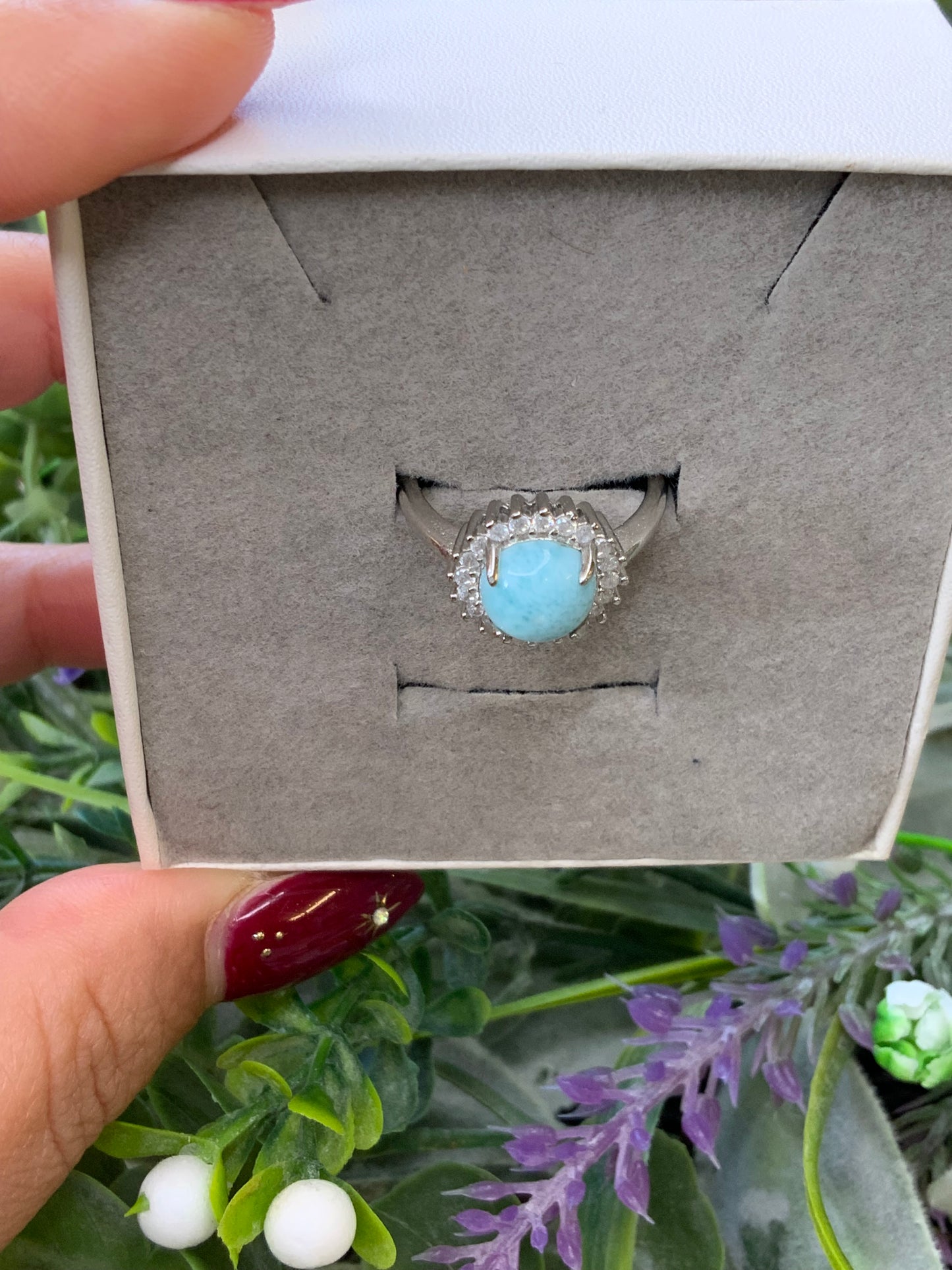 Larimar S925 Ring
