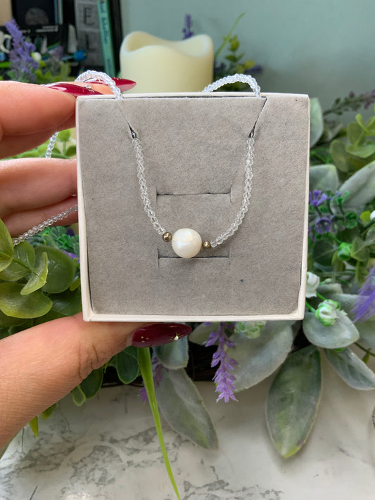 Fresh water pearl choker