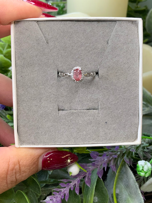 Pink Sapphire ring