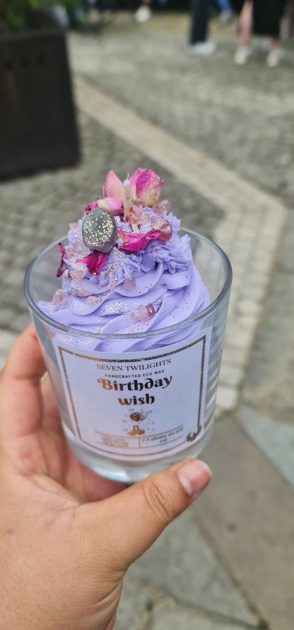 Birthday Wish Cake Candle (20cl)