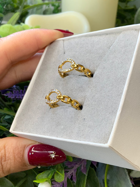 18k Gold plated ring